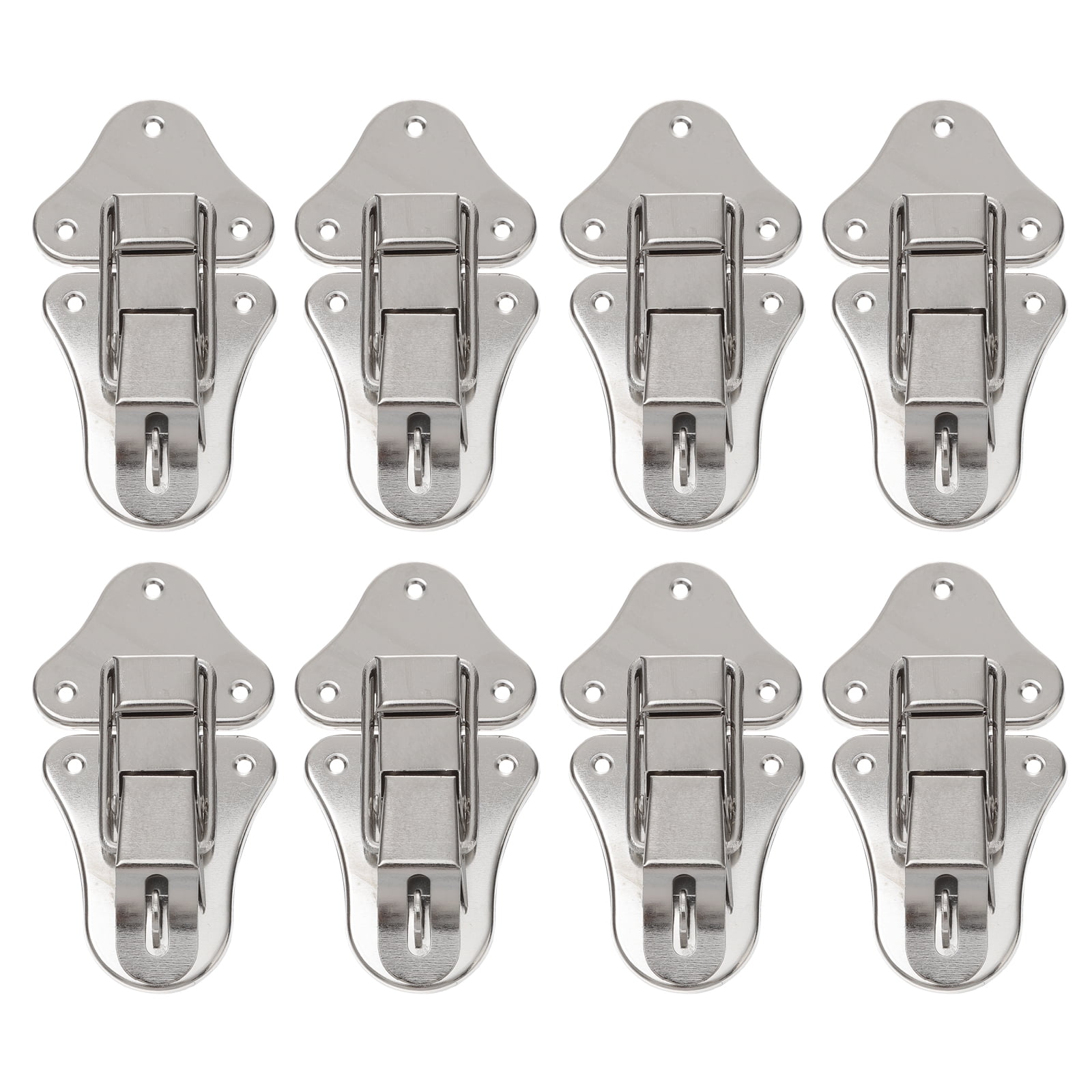 8pcs Duckbilled Toggle Hasp Latch Antique Wooden Box Hasp Lock Iron Box