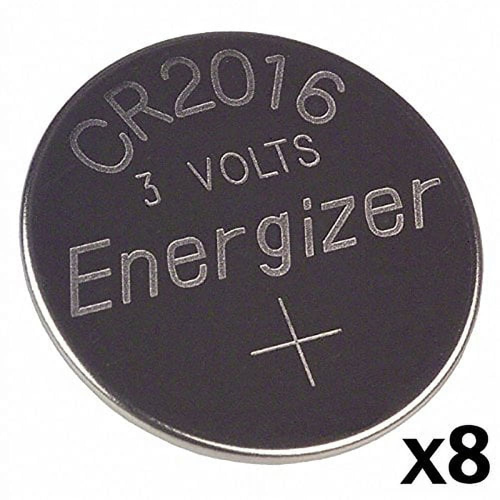 8pcs -- Energizer Cr2016 3v Lithium Coin Cell Battery Dl2016 Ecr2016 CR 2016