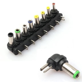 8pcs For PC Laptop Universal AC DC Fine Power Adapter Plug Charger Tips Tool