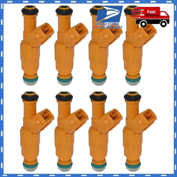 8pcs Fuel Injectors For Ford Explorer 5.0L V8 96-98 Thunderbird 94-97 0280155710