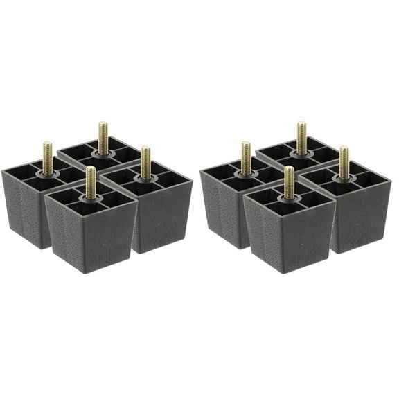 8pcs Furniture Replacement Legs Square Cabinet Heightened Legs Couch Feet Sofa Feet