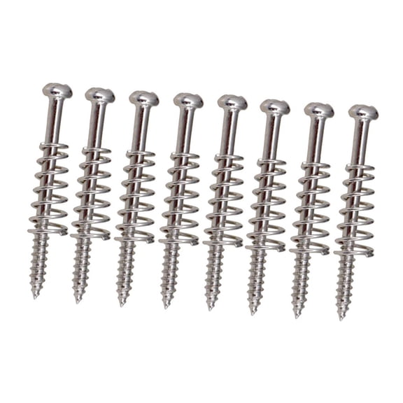 8pcs Guitar Humbucker Pickup Height Adjusting Screws & Sps For Guitar Parts Accessories