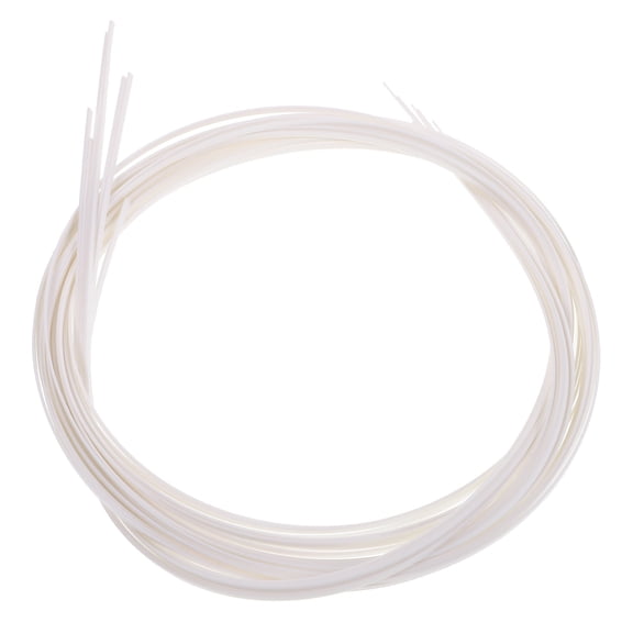 ibasenice 8Pcs Easy Install White Guitar Trim ABS Material Decorative Edge for Acoustic Guitar