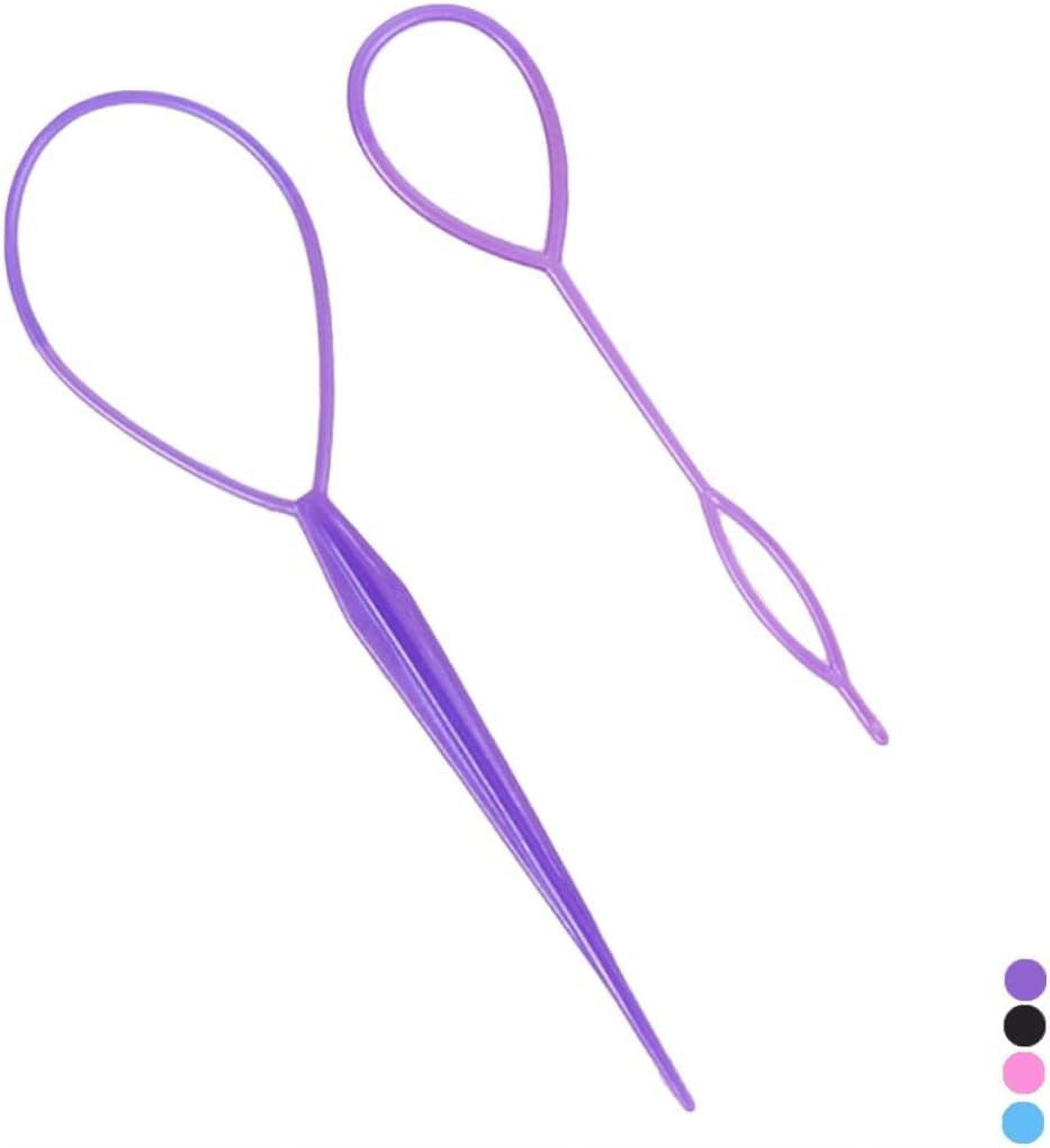 Hair Bun Makers For Women Topsy Tail Hair Braid Tool - Easy Ponytail ...