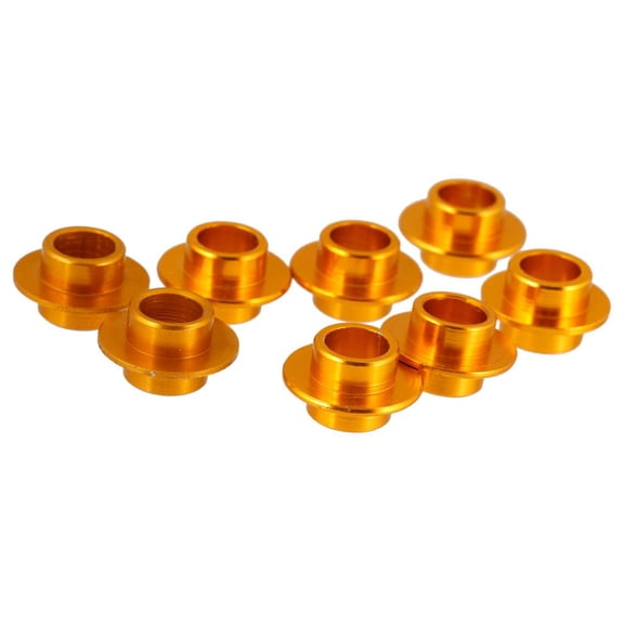 8pcs Heavy Duty Aluminum Skating Flying Spacer Bushing Inline Roller Skates Bearing Sleeve Tool