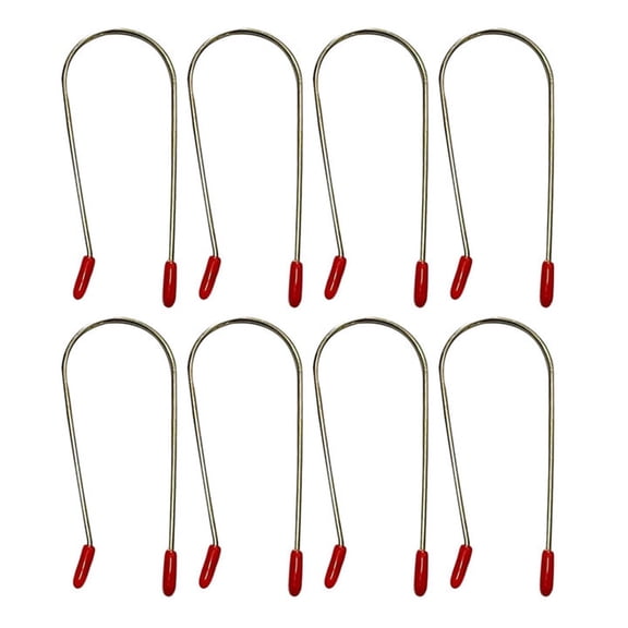 8pcs Hot Curler Clips Replacement Kit Hot Roller Clips For Heated Rollers Fits Most Sized Rollers Curlers (1¼")
