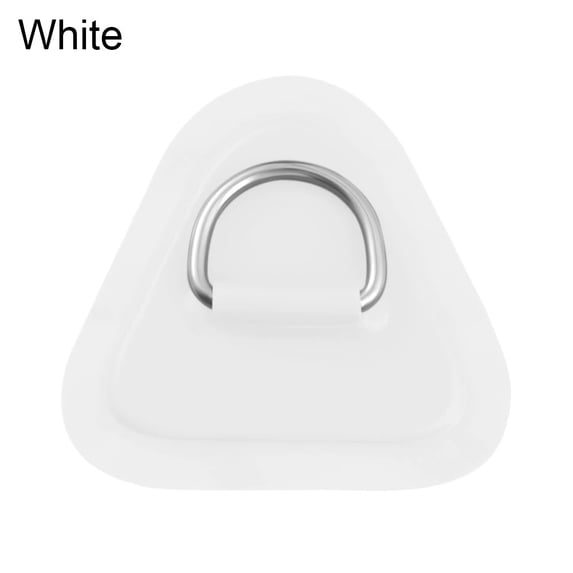 8pcs , Inflatable Boat PVC Patch With Stainless Steel Ring Kayak Surfboard Dinghy Raft Canoe Firm Cord Buckle Ring Pad