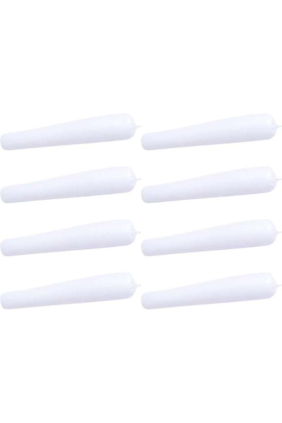 8pcs Inflatable Knee High Boot Shapers for Footwear Storage Lightweight White Pvc Boot Trees 50cm Tall Shoe Support Inserts for Entryway and Closet Organization