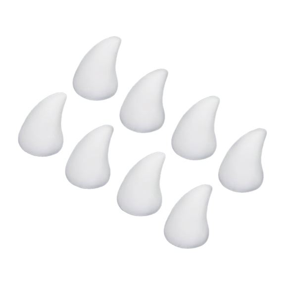 8pcs Intricate Resin Nail Fursuit Accessories Nail Ornament for 8pcs Unique Fursuit Nail Resin Creature Claws Decorative Items Glove Accessories