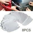 thumbnail image 1 of 8pcs Invisible Clear Car Door Handle Paint Scratch Protector Guard Film Sheet, 1 of 6