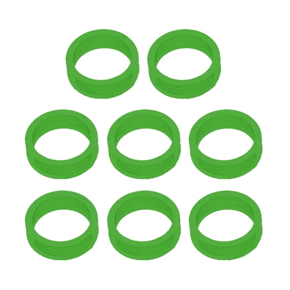 8pcs Joysticks Wear Resistant Rings Silicone Rings Thumbstick Savers Rings Gaming Experience Enhancer for Game Consoles