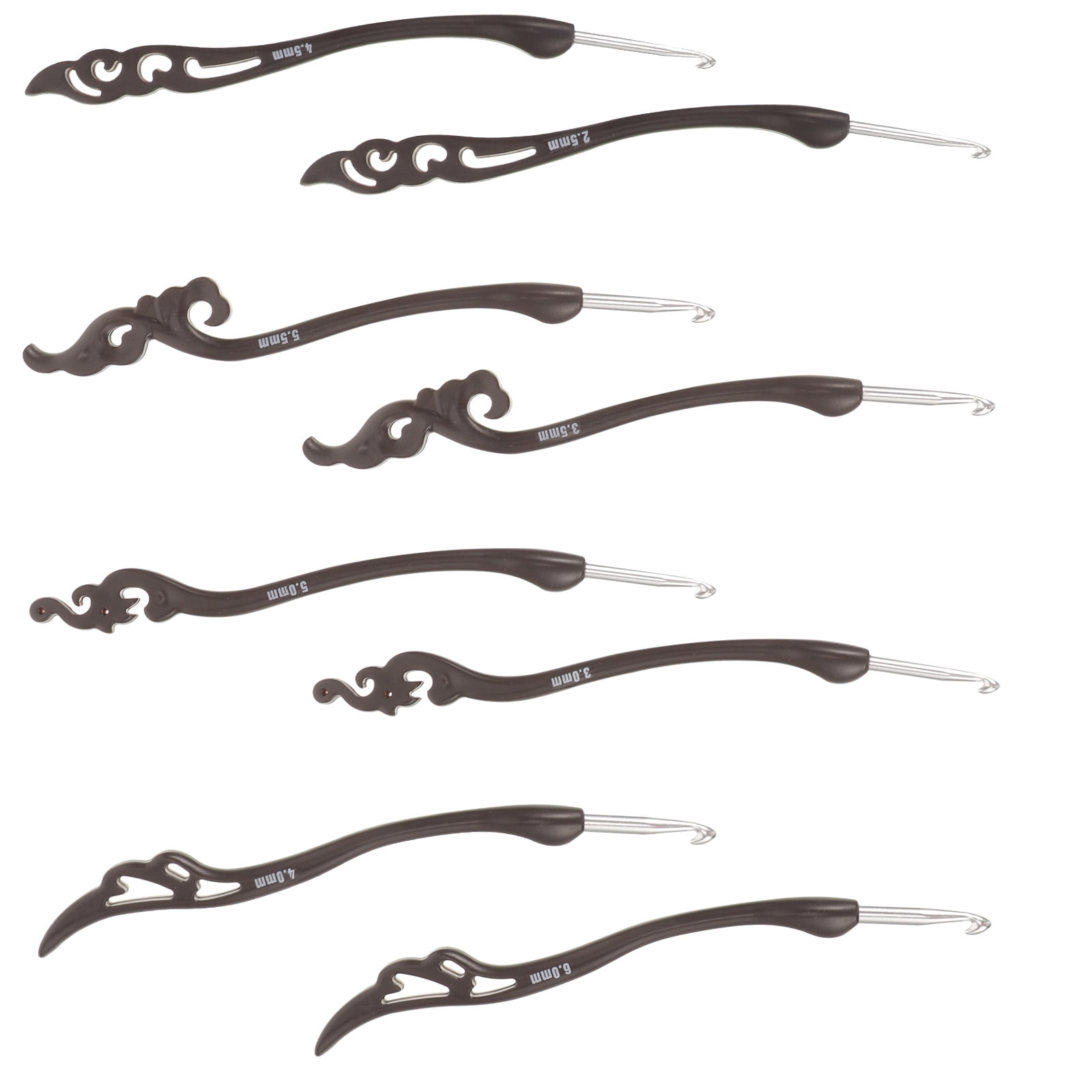 8pcs Knitting Hooks Yarn Crocheting Needles Crochet Hooks Sewing