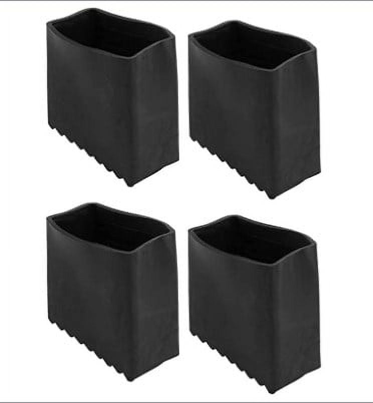 8pcs Ladder Feet Covers Rubber Ladder Accessories Replacement Ladder