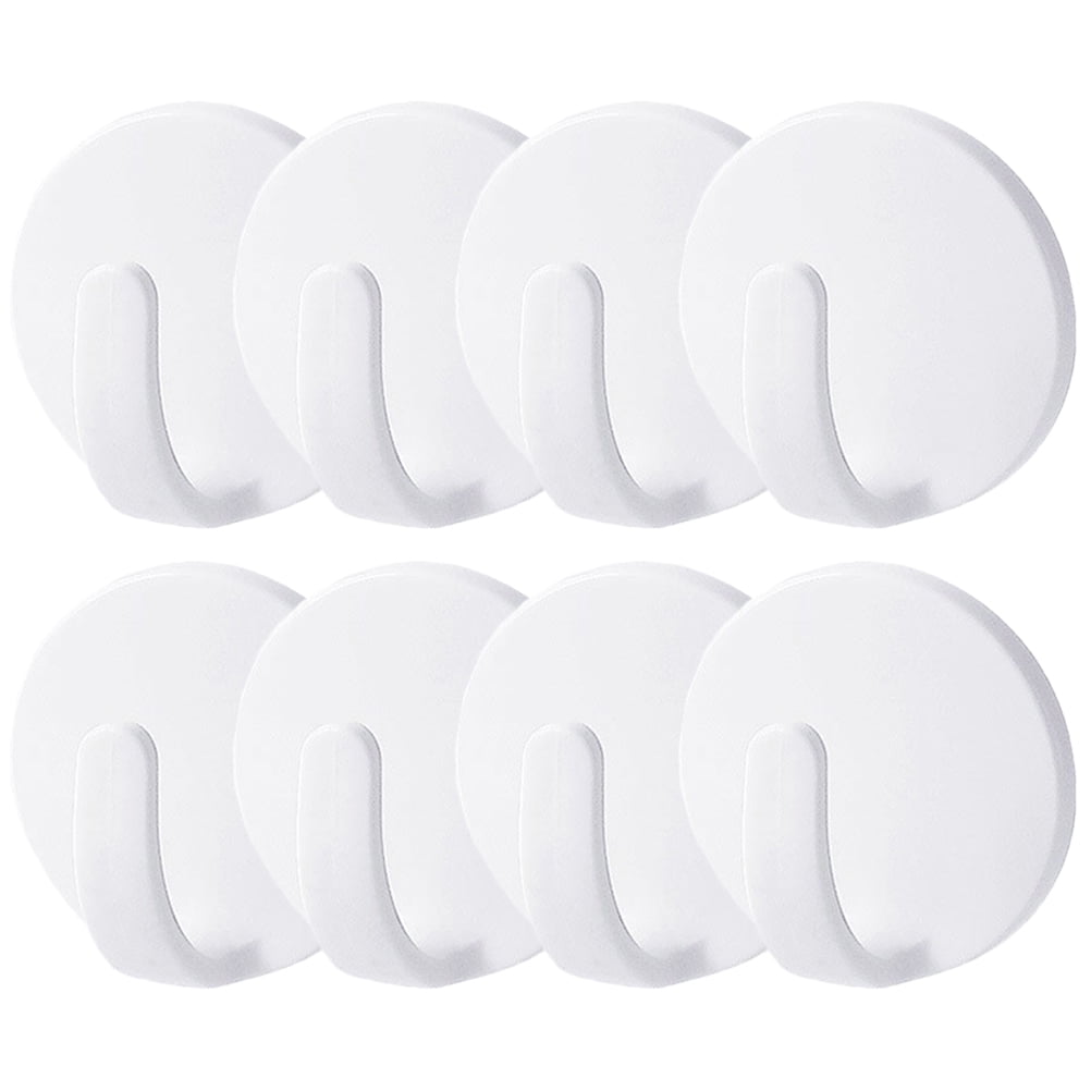 8pcs Hook No Punching Hanging Hook Door Hanger Coat