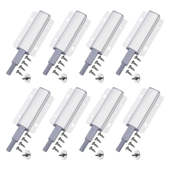 8pcs Magnetic Push Release Drawer Pulls for Elegant Look In Modern Homes