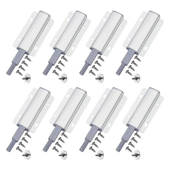 8pcs Magnetic Push Release Drawer Pulls for Elegant Look In Modern Homes