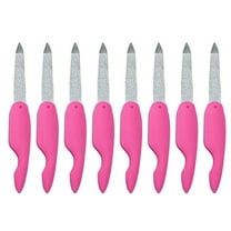 8pcs Metal Folding Nail File Set - Double-Sided Nail for Manicure and Pedicure Ideal for Fingernails and Toenails 8PCS