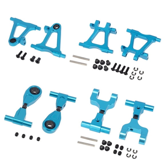 8pcs Metal Front Rear Upper Lower Suspension Arms Set for TT-02 TT02 1/10 RC Car Upgrade Parts Accessories,2