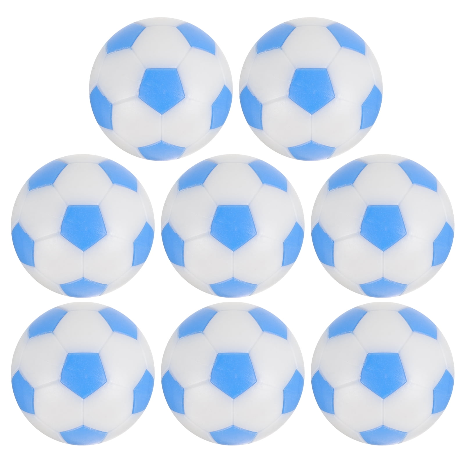 8pcs Mini Foosball Balls Table Foosball Soccer Replacement Footballs