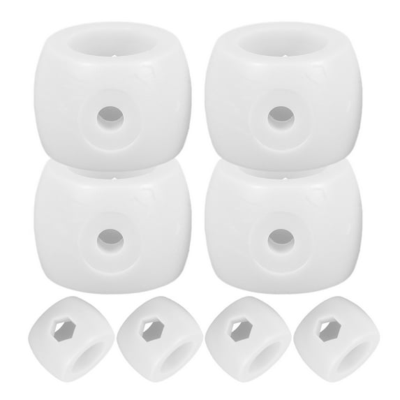 8pcs Mini Tabletop Football Accessories Foosball Locator Goal Bars Stop Ring