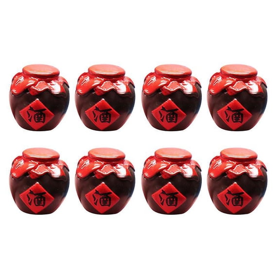 8pcs Mini Wine Jar
