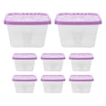 thumbnail image 1 of DEEPCRAFF Wardrobe Dehumidifier Violet Plastic Moisture Absorption for Storage Use 8Pcs, 1 of 6