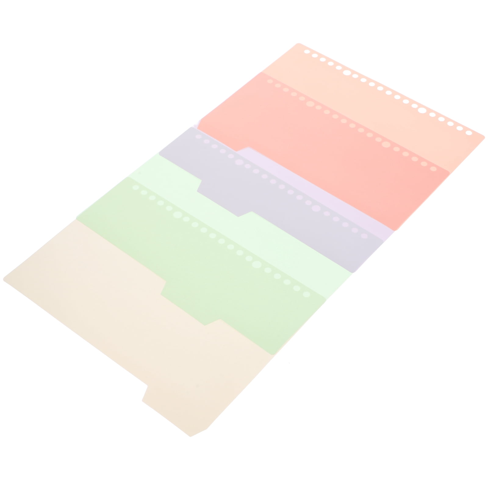 8pcs Office Binder Book Dividers Detachable Binder Tabs Notebook Binder ...