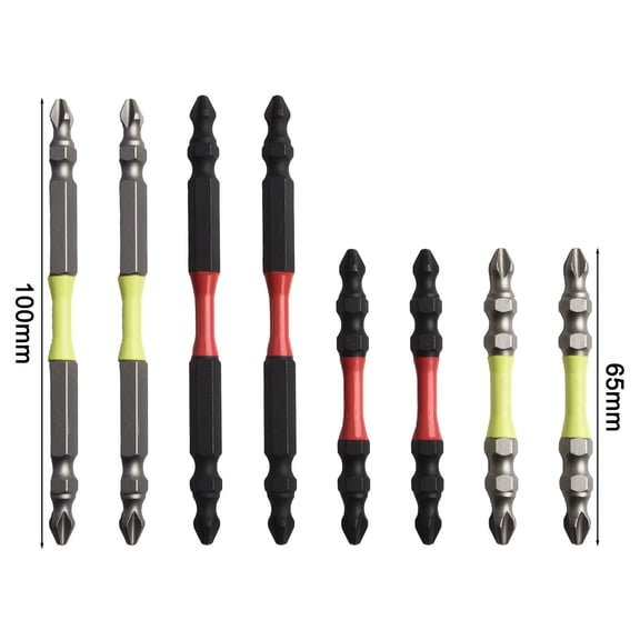 8pcs PH2 Magnetic Screwdriver Bit for Impact Drill Bit Cross Bits Set 65mm 100mm