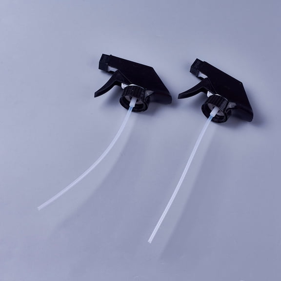 8pcs Plastic Spray Head Mist Spray & Stream Sprayer Replacement Trigger Spray Tops Black 22.3x9.5x3.1cm