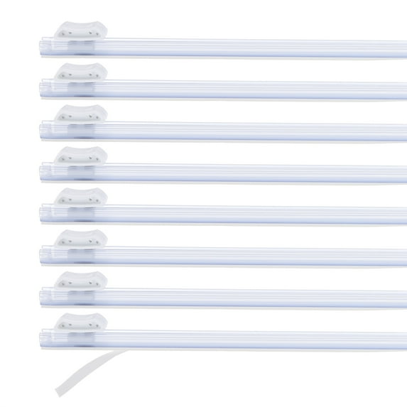 8pcs Plastic Wrap Cutter, 19in Plastic Wrap Slide Cutter Self Adhesive Installation Replacement for Aluminum Foil Wax Paper Parchment Paper Wrap Dispenser, White