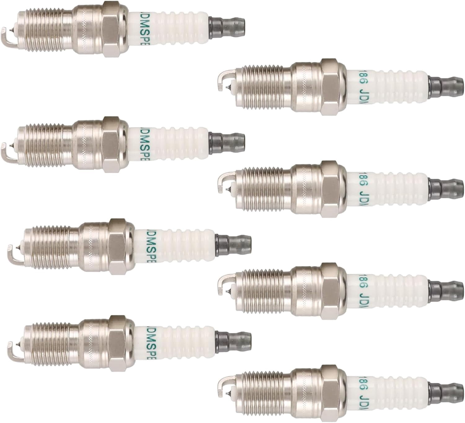 8pcs Platinum Spark Plugs TR5GP For Silverado Tahoe Sierra Ranger Suburban Yukon Spark Plug Replace 3186, 3013, 4511, 3403, 4713, 5325, 19256067, TR5IX, APP104, IT16TT