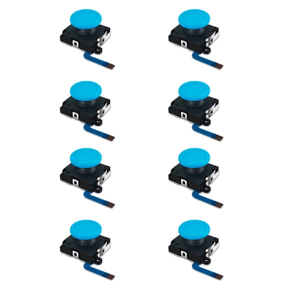 8pcs Replacement 3D Analog Joystick for Nintendo Switch/OLED/Lite JoyCon Thumb Stick Controller Repair Parts Accessory