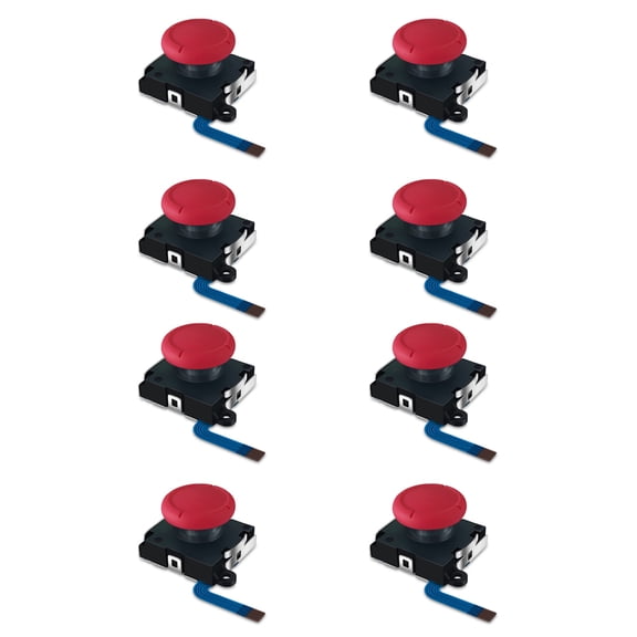 8pcs Replacement 3D Analog Joystick for Nintendo Switch/OLED/Lite JoyCon Thumb Stick Controller Repair Parts Accessory