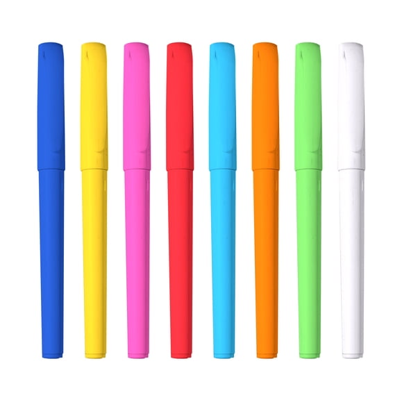 8pcs Reusable Everlasting Pencils With Built-In Erasers, No-Sharpen Writing Tools for Daily Study, Practical Stationery Supplies for Students, Teachers and Classroom Use, Colorful