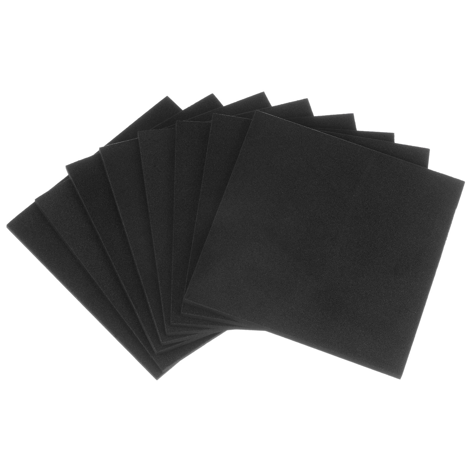 8pcs Rubber Padding Sheets 1/8