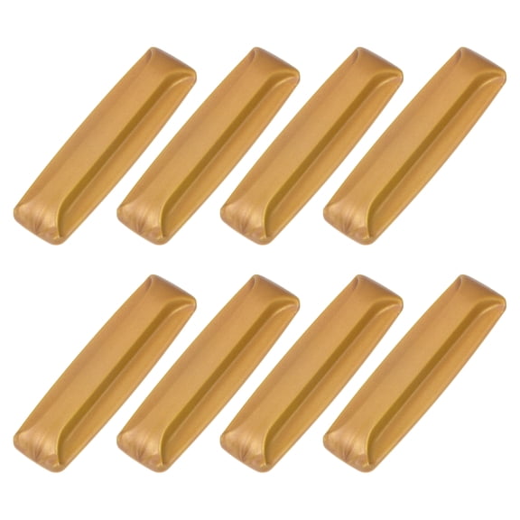 8pcs Self-Stick Instant Cabinet Handle Pulls, Peel and Stick Cabinet Handles, Dark Brown