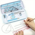 thumbnail image 1 of 8pcs/Set Ruler Compass Pencil Set Geometry Maths Drawing Stationery Mathematical for Boys Girls Gift Office Stationery Supplies, 1 of 7