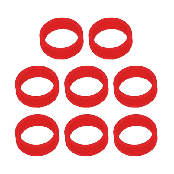 8pcs Silicone Bands Protective Silicone Rings not Wear for P5 Controller