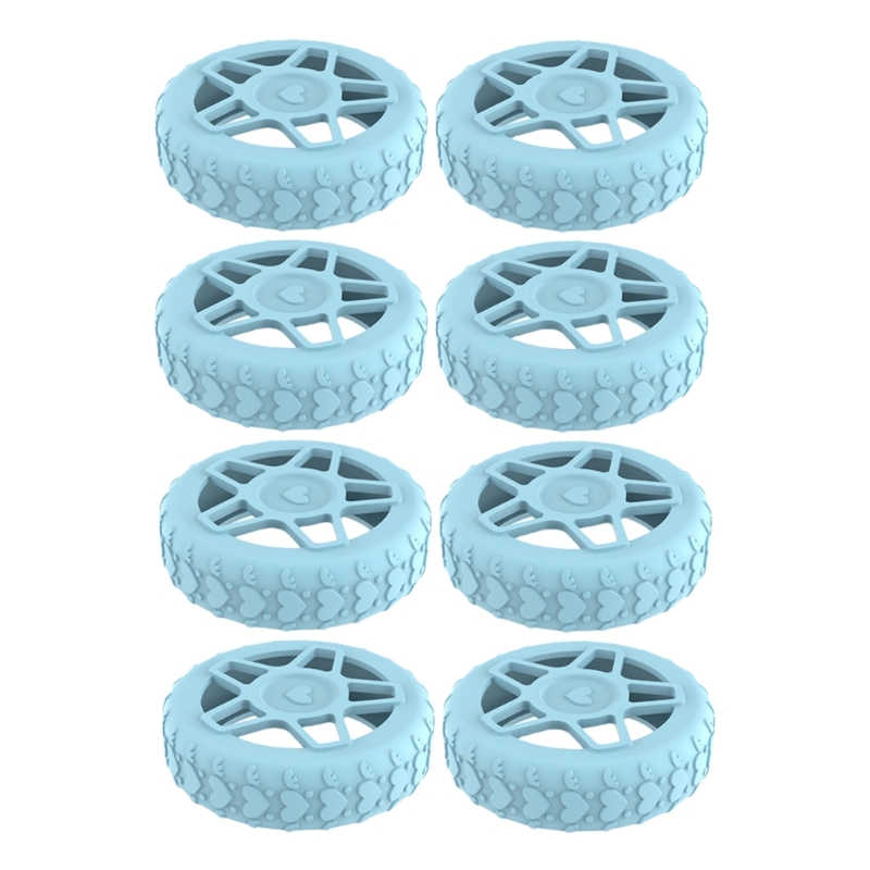 8pcs Silicone Wheel Protection Wheels Cover Accesories For Frequent ...