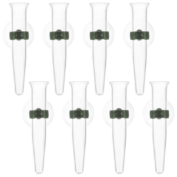 GAXIRE Vial Storage Suction Buckle Storage Pipe Transparent TPU 8Pcs