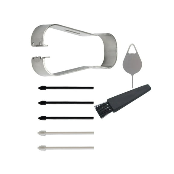 8pcs Tips/Nibs Replacement with Removal Tweezer for for Tab S6 Lite P610 S7/S7 + for Touch Pen Pen