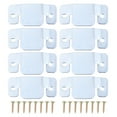 thumbnail image 1 of 8pcs Universal Sectional Sofa Interlocking Furniture Connector with 16pcs Screws, 1 of 6