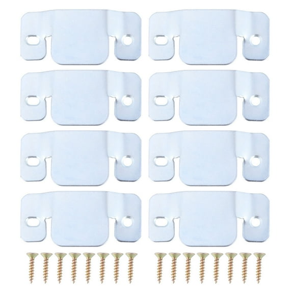 8pcs Universal Sectional Sofa Interlocking Furniture Connector with 16pcs Screws