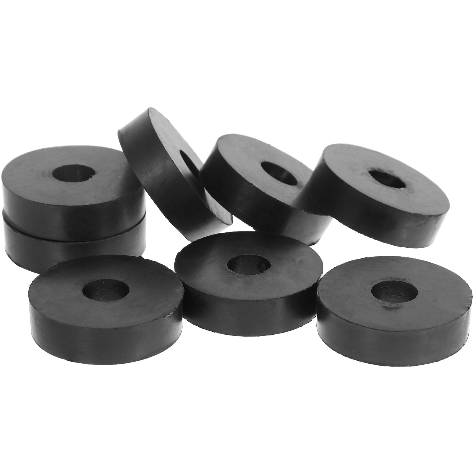 8pcs Vibration Suppression Rubber Grommets Flat Flat Rubber Grommets
