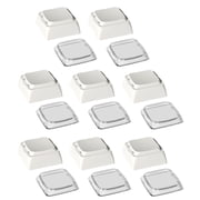 8pcs XDA Height Backlight Keycap Set for Mechanical Keyboards with Durability PBT+PC in Classical Color