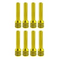 thumbnail image 1 of 8pcs Yellow Car Door Lock Knobs Interior Door Lock Knob Aluminum Alloy Inner Door Lock Pull Pins Universal for Car, 1 of 7