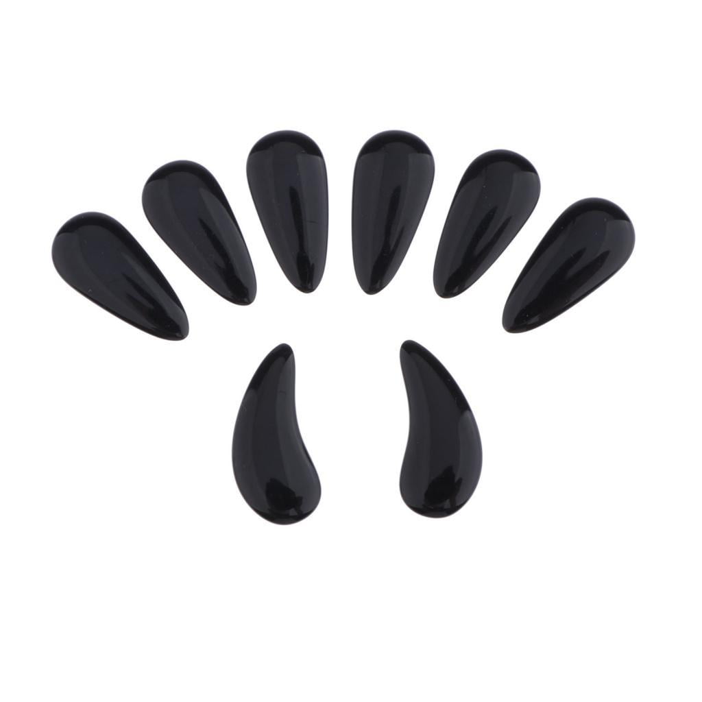 8pcs/pack Guzheng Finger Picks With Groove And Zither Nails Plectrums ...