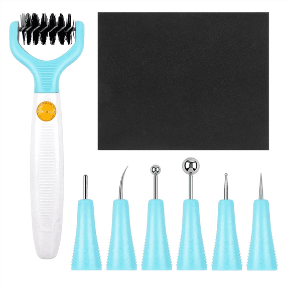 8piece/Set Paper Sculpture Tool Kit, Flower Modeling Tool,Paper for Creating Three-Dimensional Flowers