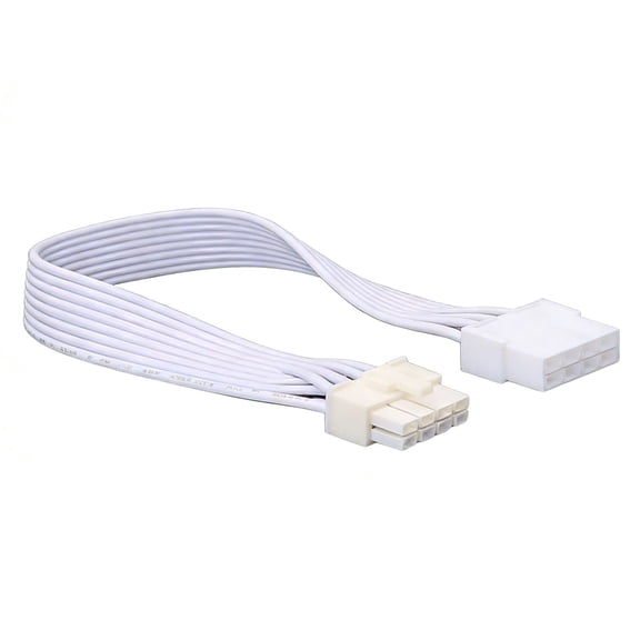 8pin (6+2) Power Cable Extended Length Tinned Copper Conductors for Reliabled Graphics Card Connection in PC Builds