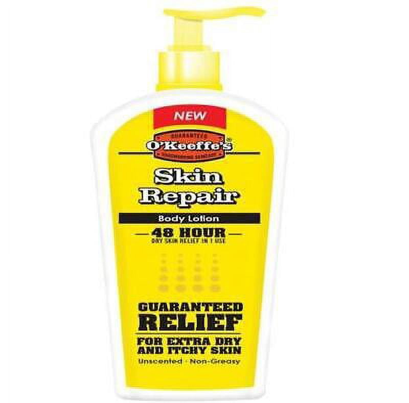 8pk O'Keeffe's K0120002 Skin Repair Body Lotion, 12 Oz